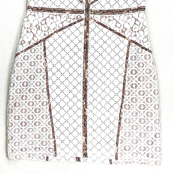 BCBGMAXAZRIA Andreea Lace Sheath Sz 10P - Picture 5 of 8